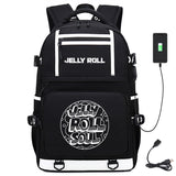 Jelly Roll Bag Jerry Roll Rapper Multi-Function Backpack