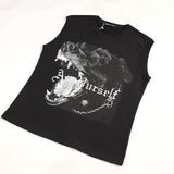 Askyurself Vest Fashion Sleeveless Vest Men Summer Pure Cotton