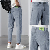 Cuffed Cargo Pants Men Spring and Autumn Leisure Trendy Men's Clothing
