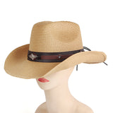 Beth Dutton Hat Straw Cowboy Hat Men's and Women's Outdoor Sunshade
