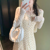Regency Dress Platycodon Grandiflorum Strap Floral Dress