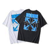 Off White T Shirt Spring And Summer Short Sleeve Printing Design Owt