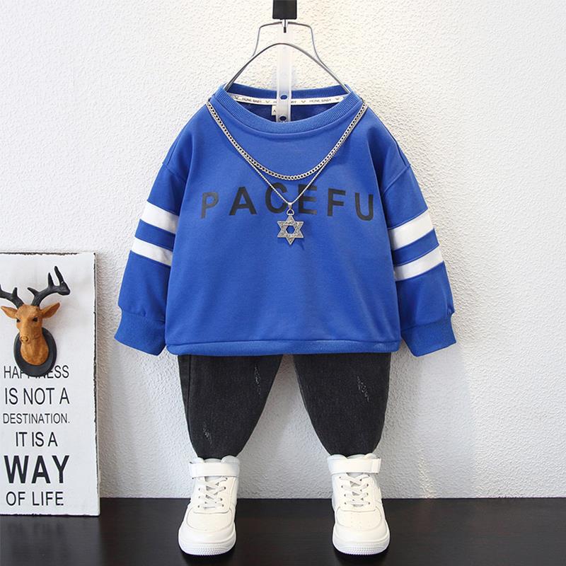 Toddler Boys Sweater Children's Clothing Boy's Hoody Handsome Spring and Autumn