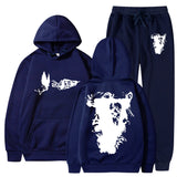 Vlone T Shirts & Shorts 2 Piece Set Sports Leisure Pullover Sweater Hooded