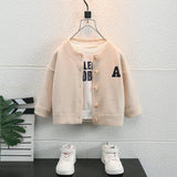 Toddler Boys Sweater Boys' Sweater Cardigan Autumn Sweater
