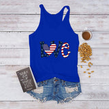 Valentine's Day T Shirt Sports Outerwear Vest Women's Printed