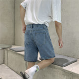 Men Denim Shorts Men's Summer