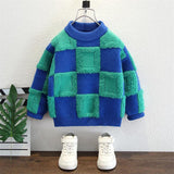 Toddler Boys Sweater Boys' Sweater Autumn Winter Sweater Handsome