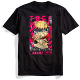 Anime Hoddies My Hero Academia Anime Short Sleeve round Neck T-shirt