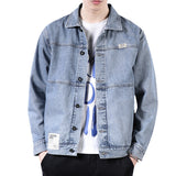 Men Denim Jackets Men's Autumn Coat Jacket