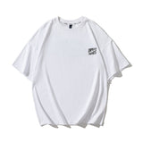 Men T Shitrs Letter Printed round Neck