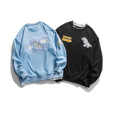 Crew Neck Sweatshirts for Men Men's Autumn Sweater Male and Female Trendy Brand Casual Pullover