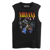 Nirvana T Shirt Rock Sleeveless T-Shirt Vest