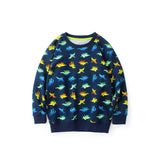 Children Long Sleeve Shirts Spring and Autumn Long Sleeve Sweater Boys' Long-Sleeve T-shirt Bottoming Shirt