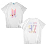 BTS Proof T Shirt T-shirt Summer Loose-Fitting Casual round-Neck Short Sleeve