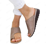 Women Open Toe Sands Flats Summer Solid Color Beach Women's Slippers