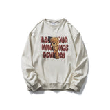 Crew Neck Sweatshirts for Men Men's Clothing Autumn Men's Undershirt round Neck Cartoon Fashion Loose