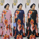 African Dashiki Dress Two-Piece Printed Dress