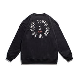 Crew Neck Sweatshirts for Men Men's Autumn Printed round Neck Long Sleeve Casual Sweatshirt Men