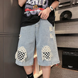 Men Denim Shorts Men's Summer