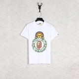 Bape Bearbrick T Shirt Classic Ape Cartoon Pattern Casual Men And Women Same Style