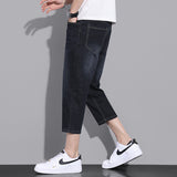 Men Denim Shorts Summer Men's Jeans Shorts Casual Loose