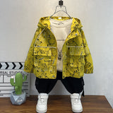 Toddler Boys Jackets Boys' Spring and Autumn Clothing Coat Jacket
