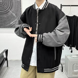 Men's Jackets Autumn Men's Baseball Uniform plus Size Men's Jacket