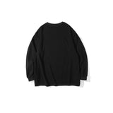 Man Fall Outfits Graffiti Sweater Men's Street Loose Casual T-shirt Fashion