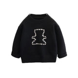Toddler Boys Sweater Boys' Sweater Bear Sweater Spring and Autumn