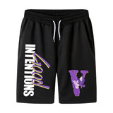 Vlone Shorts Men'S Casual Summer Sports Pants Beach Pants