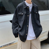 Men's Jackets Denim Jacket Men's Baggy Casual Jacket