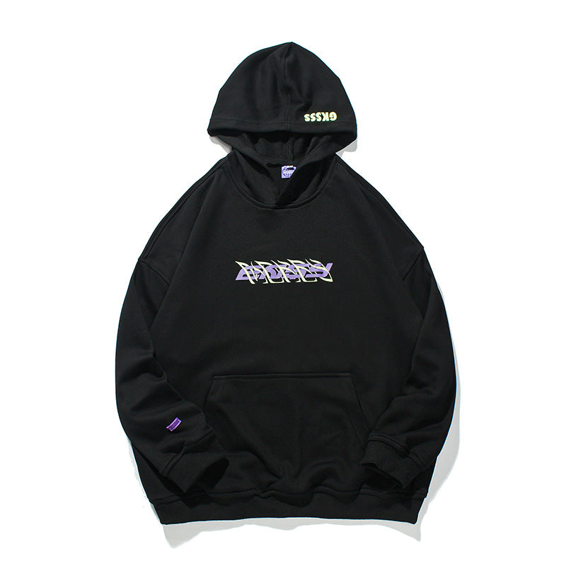 Men's Graphic Hoodies Autumn Hooded Sweater Long-Sleeved Coat for Men