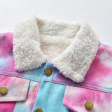 Children Jean Jackets Children's Clothing Autumn and Winter Warm Children's Denim Jacket
