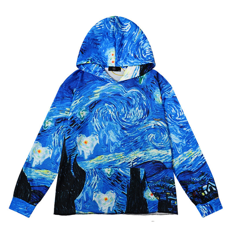 Kanye West Sunday Service Hoodie Autumn And Winter Dissolved Heart Terry Hooded Sweater
