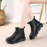 Highway Flat Sandals Summer Retro Sandal Boots Platform Muffin Women