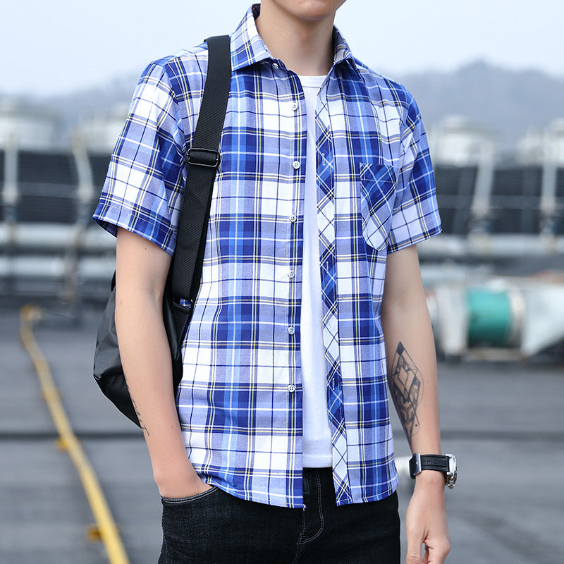 Men Jackets Casual Plaid