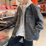 Men Denim Jackets Spring and Autumn Denim Jacket Men's Top