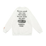 Crew Neck Sweatshirts for Men Men's round Neck Sweater Men's and Women's Loose Leisure Pullover