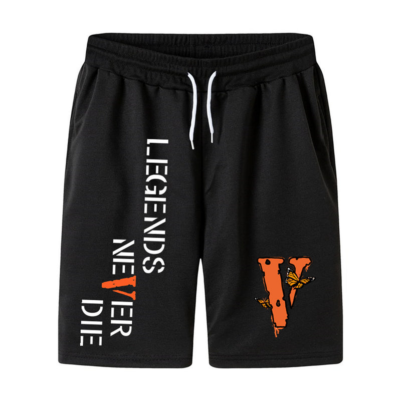 Vlone Shorts Men'S Pants Summer Casual
