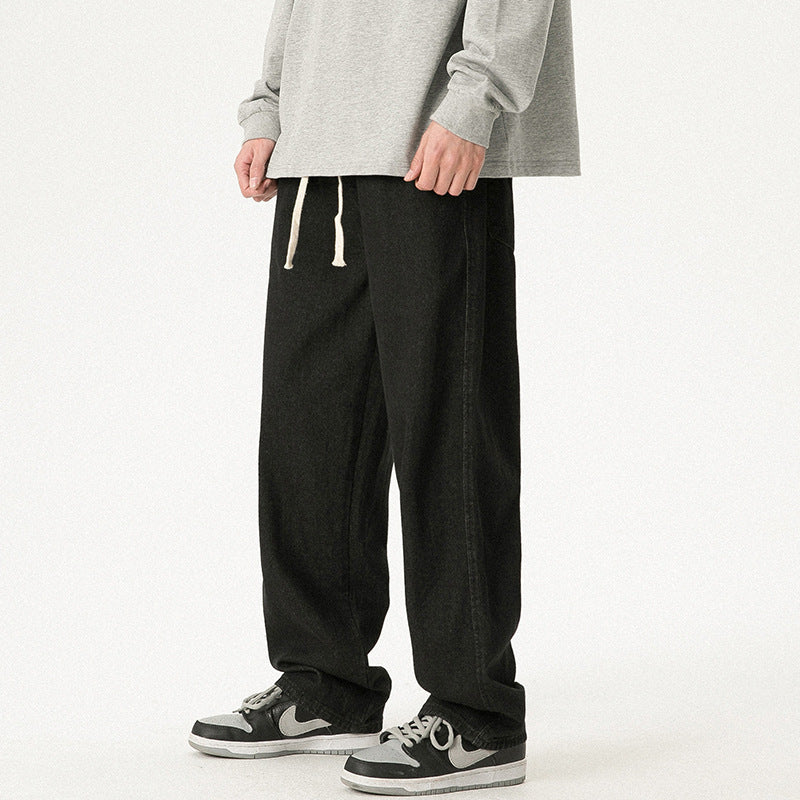Men's Pants Spring Men's Solid Color Trousers