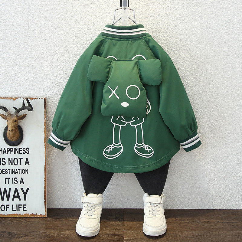 Toddler Boys Jackets Boys' Coat Spring and Autumn Jacket Children
