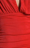 Kendall Jenner Wedding Guest Dress  Deep V Temperament Dress