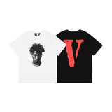 Vlone T Shirt Printed Short Sleeve Men And Women