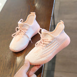 designer Sneaker Shoes Children's Sports Shoes Men's Summer Breathable Children's Soft Bottom Boys