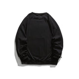 Crew Neck Sweatshirts for Men Men's Retro round Neck Sweater Men's Loose Hundred