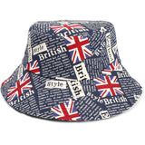 Bucket Hat Fishing Cap Cotton Print Fisherman Hat Bucket Hat Cotton Printed Sun Hat