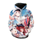 Anime Hoddies Azur Lane 3D Printed Azur Lane Sweatshirt