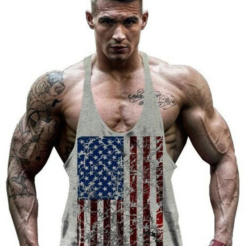 Wifebeater Shirt Fitness Sports Vest Loose
