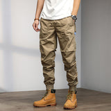 Cuffed Cargo Pants Men 'S Summer Casual Pants Men 'S Trousers